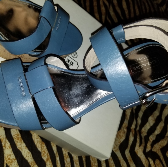 Coach Wedges OFFERS WELCOME size 7.5 NEW in box - Picture 11 of 16